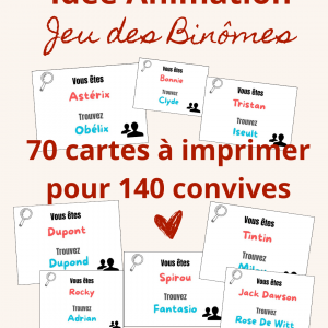 Jeu des binômes